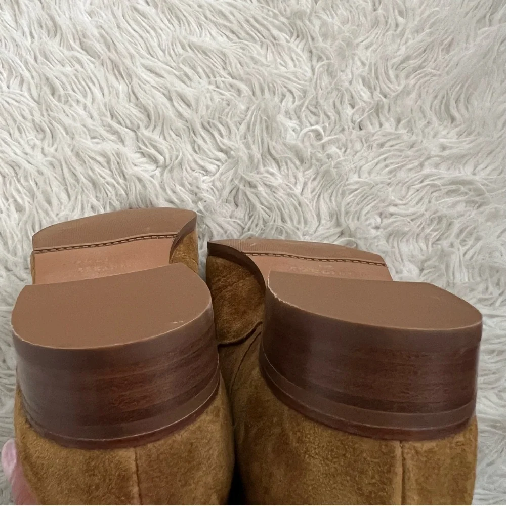 Sezane Billie Low Ankle Boots - Taupe Suede - Picture 8 of 8